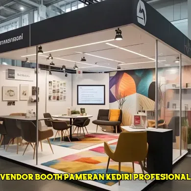 vendor booth pameran kediri profesional